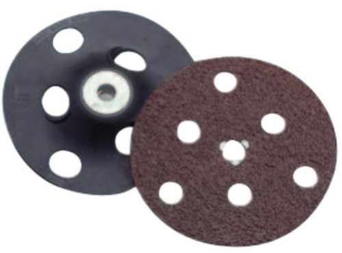 Norton AVOS Edger Speed-Lok Bear-Tex Discs, Aluminum Oxide, 4 1/2 in Dia., Course, 10 EA, #66261010447