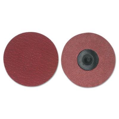 Merit Abrasives Ultra Ceramic Plus PowerLock Cloth Discs-Type III, 2 in Dia., 50 Grit, 1 EA, #8834163411