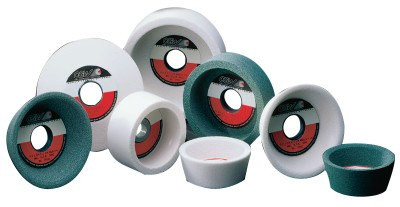 CGW Abrasives Tool & Cutter Wheels, White Aluminum Oxide,Type 11, 5X1 3/4, 1 1/4" Arbor, 60, J, 1 EA, #34920