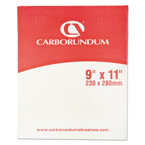 Carborundum Carborundum Aluminum Oxide Paper Sheets, Aluminum Oxide Paper, P150, 9 x 11 in, 100 EA, #5539510868