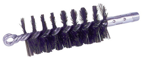 Weiler 2-1/2" Single Spiral Flue Brush, .012 Steel Fill, 1 EA, #44133