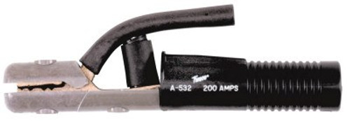 Esab Welding Tong Electrode Holders, 400 A, Copper Alloy, For Double Ball Pt.-4/0, 1/4" Cap., 1 EA, #A14HD Esab Welding Tong Electrode Holders, 400 A, Copper Alloy, For Double Ball Pt.-4/0, 1/4" Cap., 1 EA, #A14HD