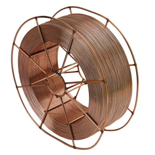 Esab Welding Solid Wire - WELD 70S-6 Welding Wires, .035 in Dia., 33 lb Wire Basket,  #321M096700