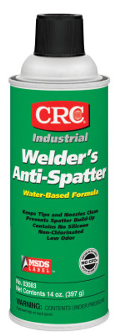 CRC Welder's Anti-Spatter Spray, 16 oz Aerosol Can, 12 CAN, #3083