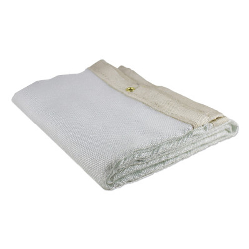 Jackson Safety Uncoated Fiberglass Welding Blankets, 6 ft x 8 ft, White, 1 EA, #36159