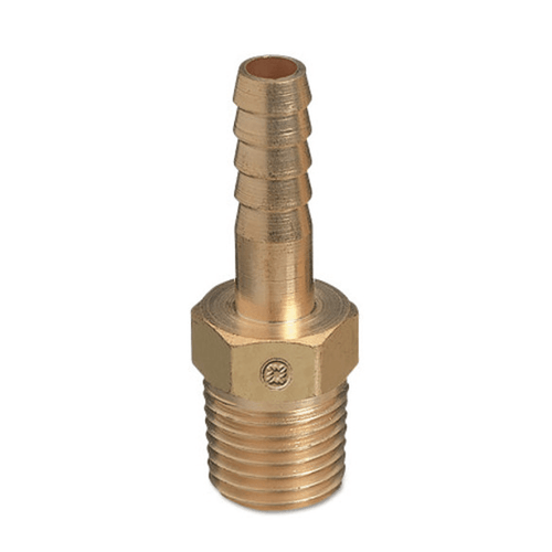 Western Enterprises Brass Hose Adaptors, Female/Female Swivel, B-Size, RH, 1 EA, #234