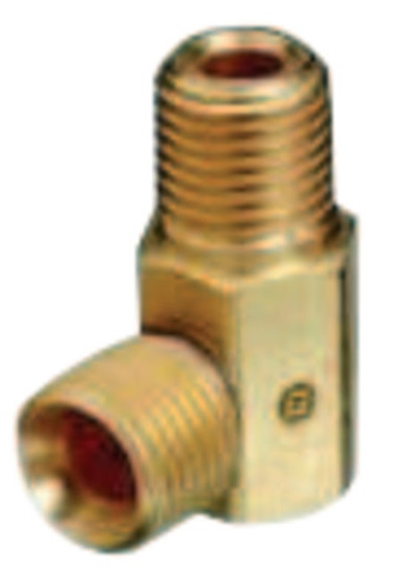 Western Enterprises Brass Hose Adaptors, Male/Male, B-Size, RH, 1 EA, #253