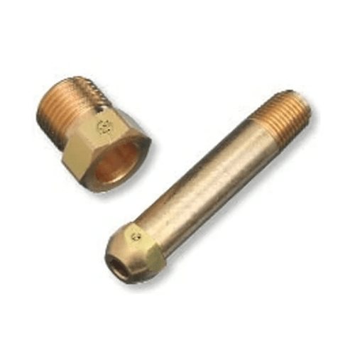 Western Enterprises Regulator Inlet Nipples, Industrial Mixtures of Oxygen, 1/4"(NPT), 3", CGA-296, 1 EA, #293 Western Enterprises Regulator Inlet Nipples, Industrial Mixtures of Oxygen, 1/4"(NPT), 3", CGA-296, 1 EA, #293