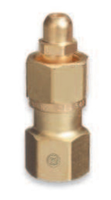 Western Enterprises Brass Cylinder Adaptors, From CGA-540 Oxygen To CGA-580 Nitrogen, 1 EA, #416