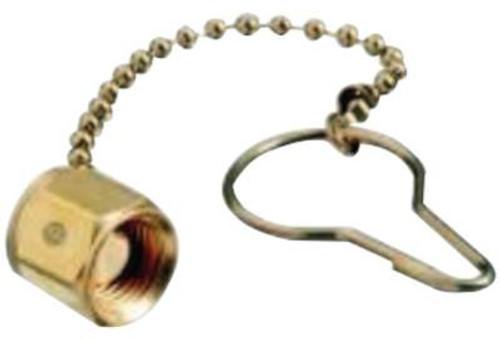 Western Enterprises Chain & Plug Assemblies, Plug Assembly, 200 psi, Acetylene, Brass, 1 EA, #C908