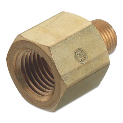 Western Enterprises Pipe Thread Adapters, 3,000 PSIG, Brass, 1/8 in (NPT), 1 EA, #BA42HP