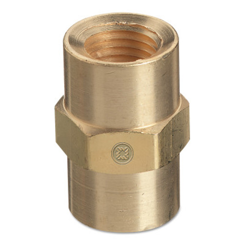 Western Enterprises Pipe Thread Couplings, Adapter, 3,000 PSIG, Brass, 3/4 in (NPT), 1 EA, #BF12HP