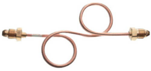 Western Enterprises Manifold Rigid Pigtails, CGA-346, 3000 PSIG, Copper, 5/16 in, 1 EA, #P1340