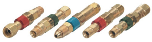 Western Enterprises Quick Connect Components, Female Socket, Brass, Inert Gas, 1 EA, #QDB303