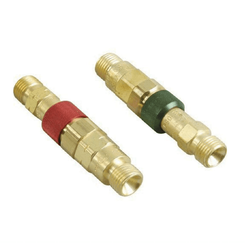 Western Enterprises Quick Connect, Reg. to Hose w/Check, QDB205 Plug (M); QDB20 Socket (F), Fuel Gas, 1 EA, #QDB31 Western Enterprises Quick Connect, Reg. to Hose w/Check, QDB205 Plug (M); QDB20 Socket (F), Fuel Gas, 1 EA, #QDB31