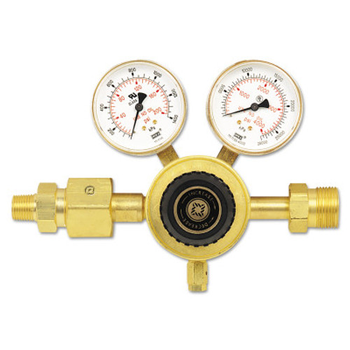 Western Enterprises RM Single Stage Manifold Regulators, Nitrogen; Helium; Argon, 3,000 psi, 1 EA, #RM74