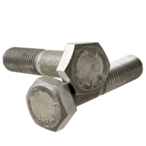 1/2"-13 x 3" Partially Threaded A307 Grade B Heavy Hex Bolts  Coarse Plain (200/Bulk Pkg.)