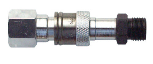 Gentec Quick Connectors, Regulator-to-Hose Connector, 145 psi, Oxygen, 1 EA, #QCRHX