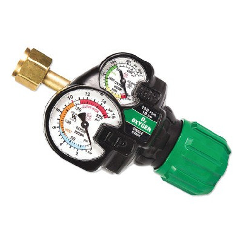 Esab Welding EDGE Series 2.0 Regulator, Acetylene, 0 to 15 psig ,15 psig Inlet pressure, 1 EA, #7813628