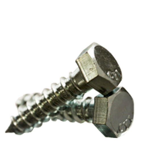 3/8"-7 x 1-1/4" Hex Lag Screw Low Carbon Zinc Cr+3 (50/Pkg.)