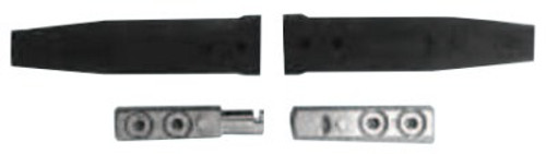 Esab Welding Cable Connector, Single Ball-Point Connection, 1-4 Cap., Male, 2/CD, #1MPC1
