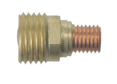 WeldCraft Gas Lens Collet Bodies, 3/32 in, 9, 20, 22, 24, 25, 1 EA, #45V44