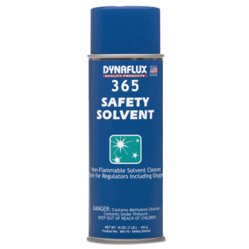 Dynaflux Safety Solvents, 15.1 oz Aerosol, Clear to Amber, 12 EA, #DF36516