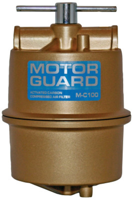 Motorguard Compressed Air Filters, 1/2 in (NPT), Carbon, Plasma Machines, 1 EA, #MC100