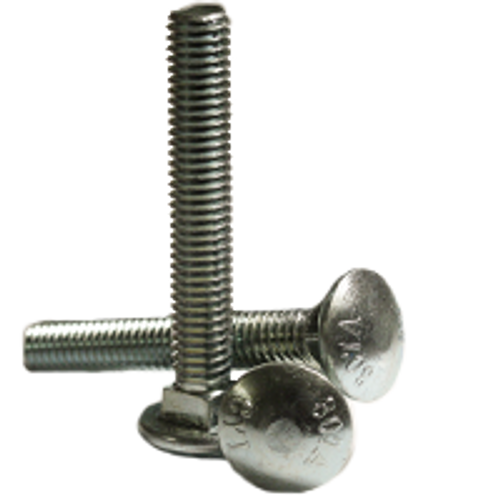 25 5/16-18x2 Stainless  Carriage Bolts round Head Screws 5/16 x 2 