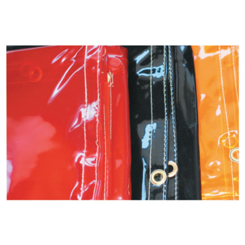 Best Welds Welding Curtains, 10 ft X 6 ft, PVC, Orange, 1 EA, #CURTAIN6X10ORG
