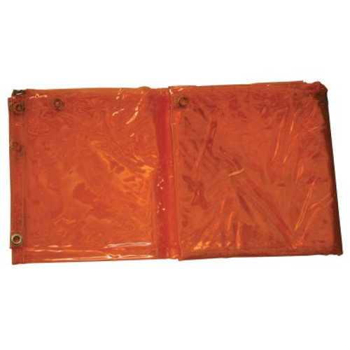 Best Welds Welding Curtains, 6 ft X 6 ft, PVC, Yellow, 1 EA, #CURTAIN6X6YEL