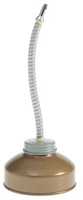 Goldenrod Spring Bottom Oilers, 6 oz, Manual Push, Flexible 7 in Spout, 1 EA, #506