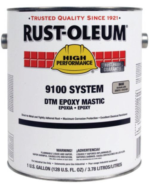 Rust-Oleum Industrial 402 SAFETY BLUE HIGH PERF. EPOXY REQUIRES 91, 2 GA, #9125402