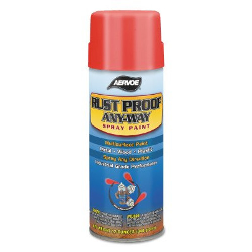 Aervoe Industries Any-Way RustProof Enamels, 12 oz Aerosol Can, Royal Blue, High-Gloss, 6 CN, #319 Aervoe Industries Any-Way RustProof Enamels, 12 oz Aerosol Can, Royal Blue, High-Gloss, 6 CN, #319