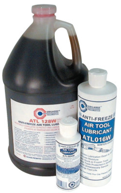 Coilhose Pneumatics Wintergrade Air Tool Lubricants, 128 oz, Bottle, 1 GAL, #ATL128W