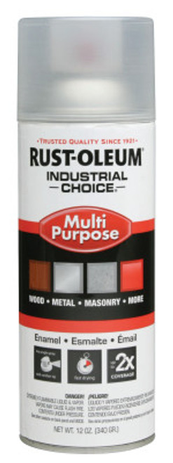 Rust-Oleum Industrial Industrial Choice 1600 System Enamel Aerosols, 12 oz, Machine Green, High-Gloss, 6 CAN, #202211