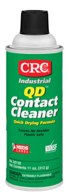 CRC QD Contact Cleaners, 11 oz Aerosol Can, 12 CAN, #2130