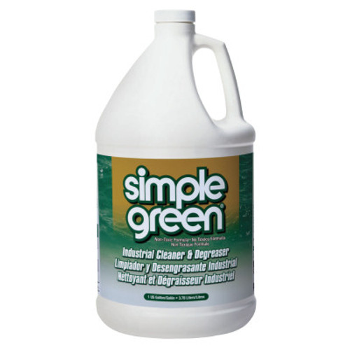 Simple Green Industrial Cleaner/Degreasers, 1 gal Bottle, 6 GA, #2710200613005