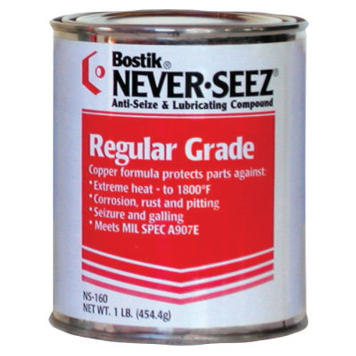 Never-Seez Regular Grade Compounds, 1 lb Cartridge, 12 CTG, #30850517