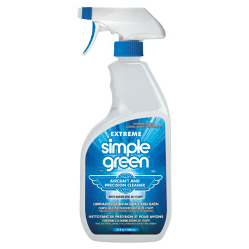 Simple Green Extreme Aircraft & Precision Cleaners, 32 oz Trigger Spray Bottle, 12 CA, #110001213412