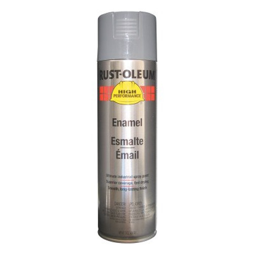 Rust-Oleum Industrial High Performance V2100 System Enamel Aerosols, 15 oz, Dark Machinery Gray, Gloss, 6 CN/CS, #V2187838