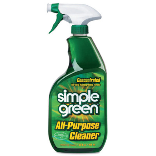 Simple Green Simple Green Original Formula Cleaners, 32 oz Bottle, 12 BO, #2710001213033
