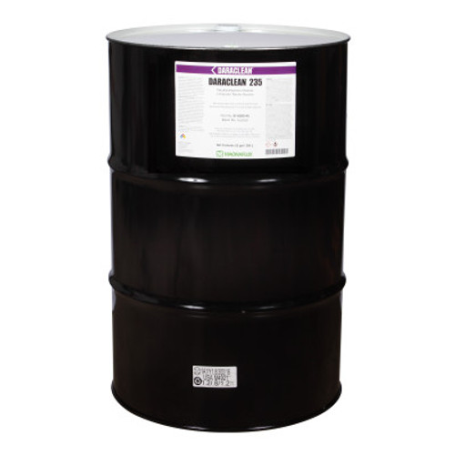 MAGNAFLUX Daraclean 235 Neutral Aqueous Cleaners, 55 gal, Drum, 55 DR, #1605045