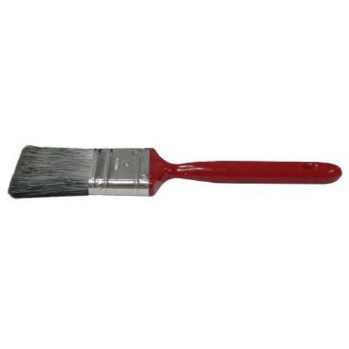 Weiler Varnish Brushes, 2" wide, 2 in trim, Black poly, Red Plastic handle, 12 CTN, #40109
