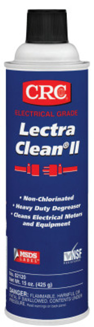 CRC Lectra Clean II Non-Chlorinated Heavy Duty Degreasers, 20 oz Aerosol Can, 12 CAN, #2120