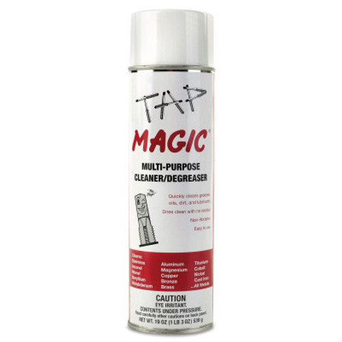 Tap Magic Multi-Purpose Cleaners/Degreasers, 20 oz Aerosol Can, 12 CA, #90019CTC