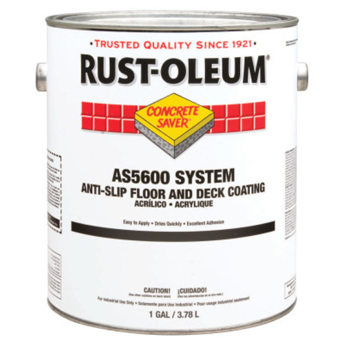 Rust-Oleum Industrial AS5600 ANTI-SLIP FLR/DECK COAT 1 GL. ACRYLIC GRY, 2 CA, #261177