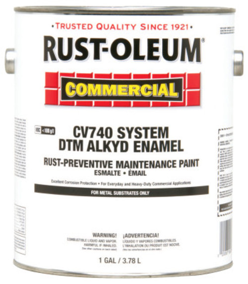 Rust-Oleum Industrial Alkyd Enamel Safety Red Rust-Preventative Maintenance Paint, 2 GA, #255615