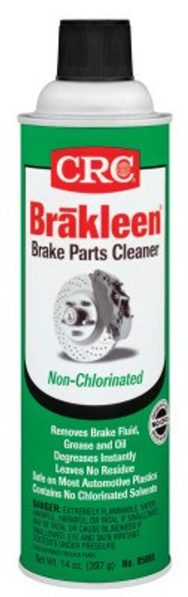 CRC Brakleen Non-Chlorinated Brake Parts Cleaners, 14 oz Aerosol Can, 12 CN/CA, #5088