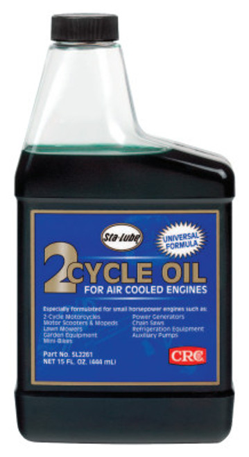 CRC Universal 2-Cycle Oils, 15 oz Bottle, 12 CS, #SL2261